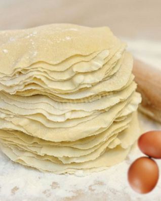 Тесто на манты классическое