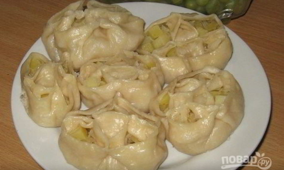 Рецепт вегетарианских мантов