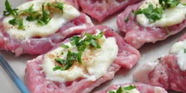 говядина по-французски с помидорами