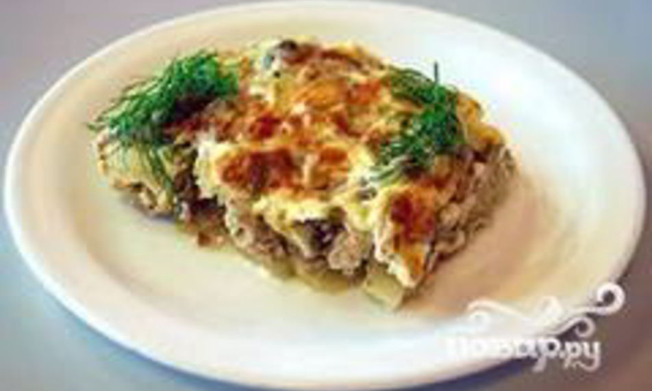 Рецепт картофеля по-французсков с фаршем