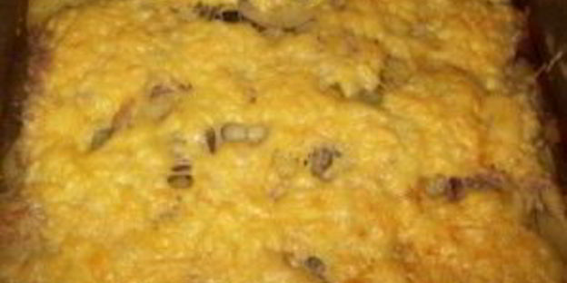 картофель по-французски с фаршем