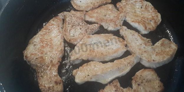 картофель по-французски с индейкой