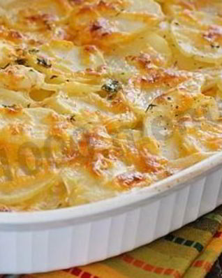 Картошка по-французски с сыром в духовке