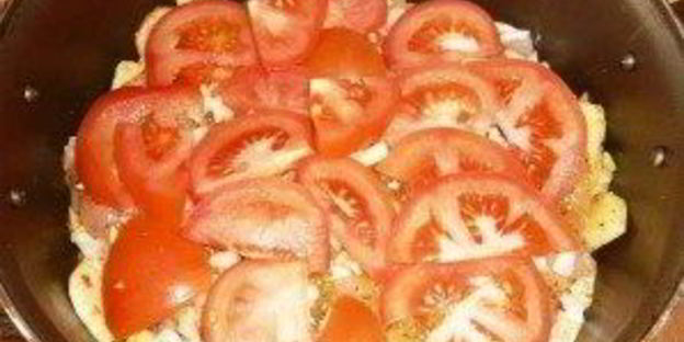 курица по-французски с картошкой