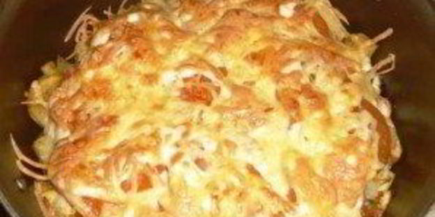 курица по-французски с картошкой