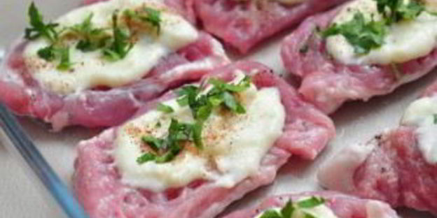 мясо по-французски без майонеза