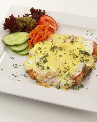 Мясо по-французски из фарша в духовке