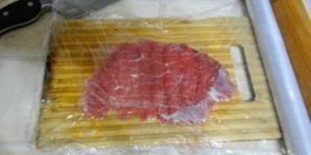 мясо по-французски из карбонада