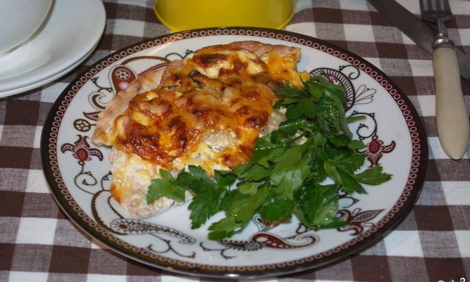 Рецепт мяса по-французски из куриного филе