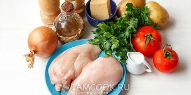 мясо по-французски из курицы