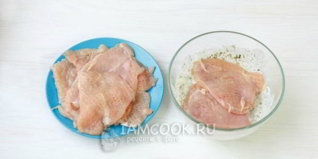 мясо по-французски из курицы