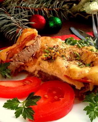 Мясо по-французски на Новый год