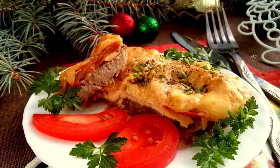 Рецепт мяса по-французски на новый год