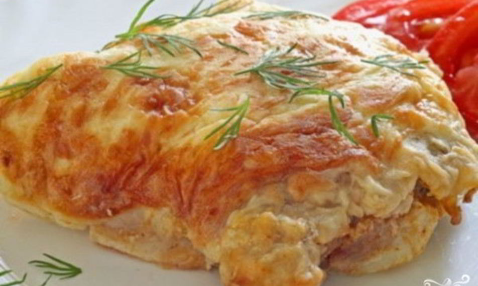 Рецепт мяса по-французски с фаршем