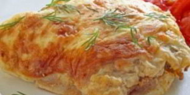 мясо по-французски с фаршем