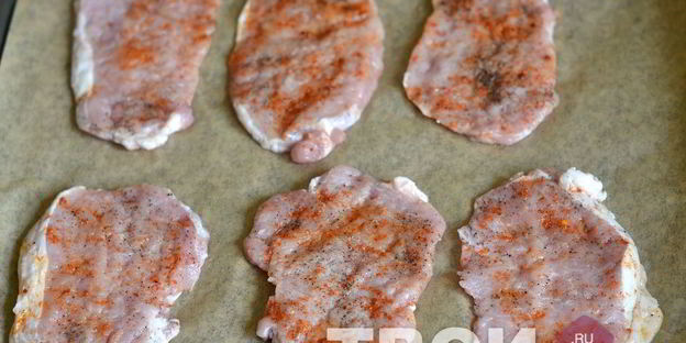 мясо по-французски с грибами