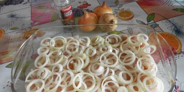 мясо по-французски с картошкой