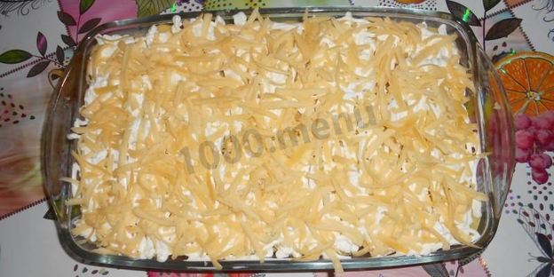 мясо по-французски с картошкой