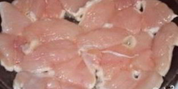 мясо по-французски с курицей