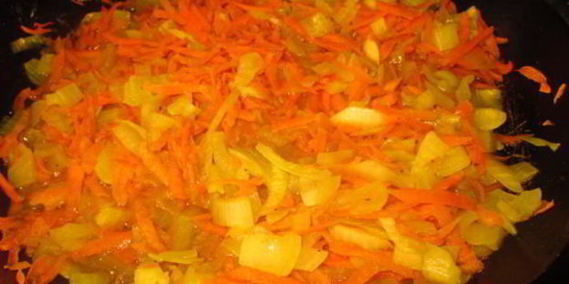 мясо по-французски с овощами и специями