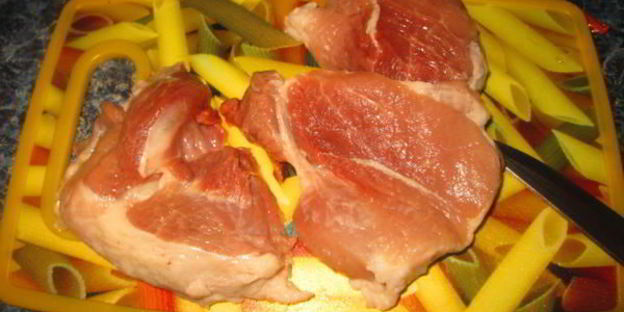 мясо по-французски с овощами и специями