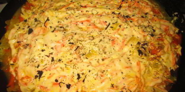 мясо по-французски с овощами и специями