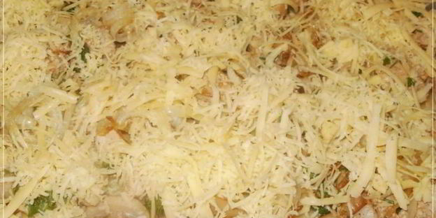 мясо по-французски с шампиньонами