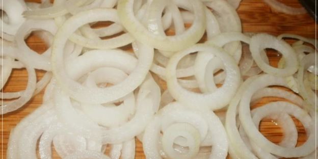 мясо по-французски с шампиньонами