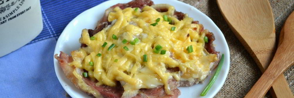 Мясо по-французски со свининой