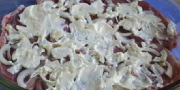 мясо по-французски со свининой