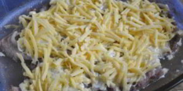 мясо по-французски со свининой