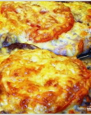 Мясо по-французски в аэрогриле