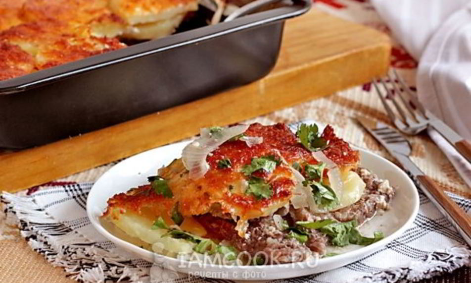 Рецепт мяса по-французски в духовке