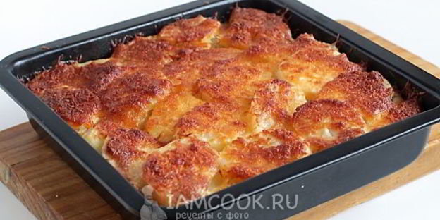 мясо по-французски в духовке