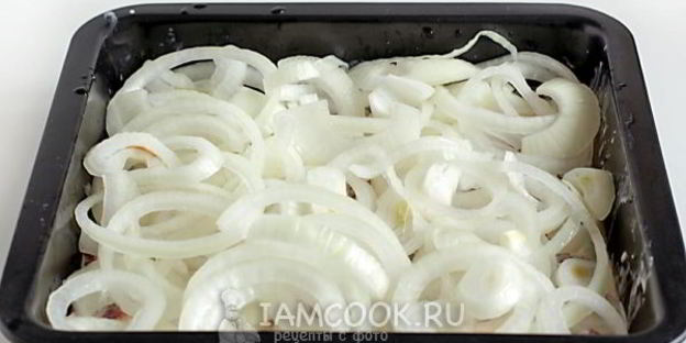 мясо по-французски в духовке