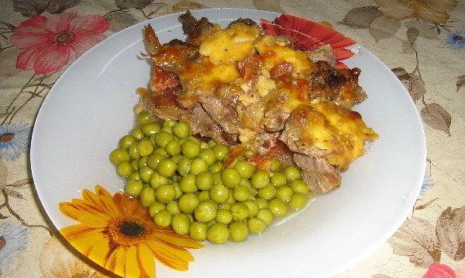 Рецепт мяса по-французски в микроволновке