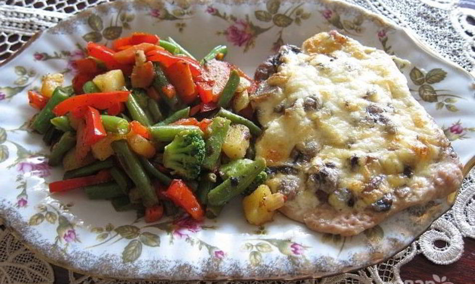 Рецепт мяса по-французски