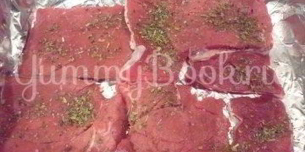 мясо с ананасом по-французским мотивам