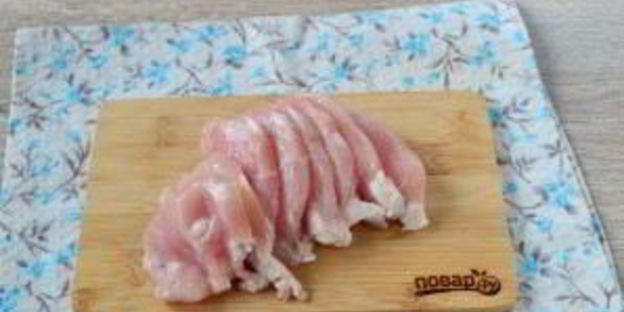 сочное куриное филе по-французски