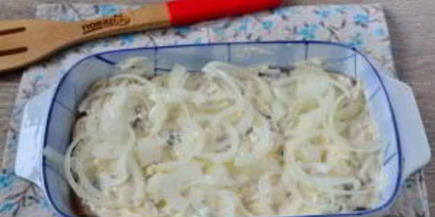 сочное куриное филе по-французски