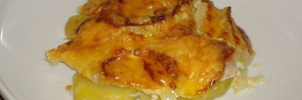 Свинина по-французски с картофелем