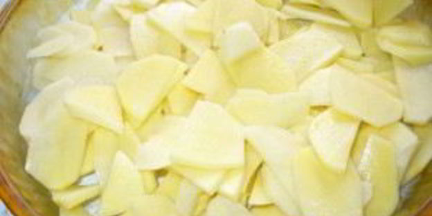 свинина по-французски с картофелем