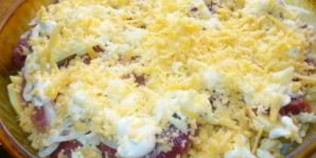 свинина по-французски с картофелем