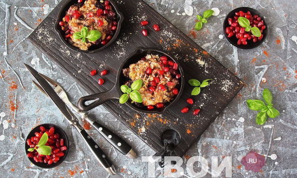 Рецепт баранины с баклажанами