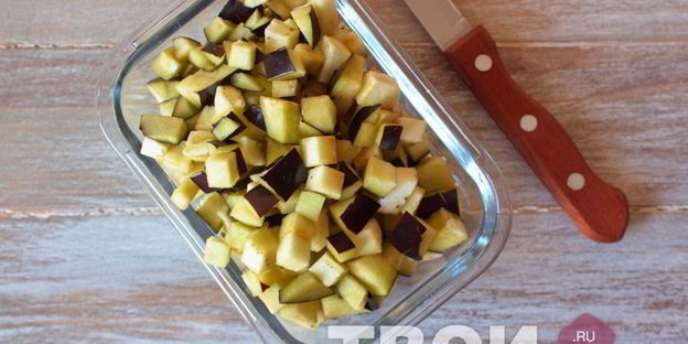 баранина с баклажанами