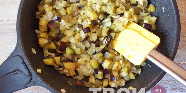 баранина с баклажанами