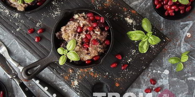 баранина с баклажанами