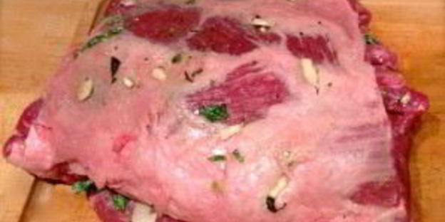 баранина с зеленью