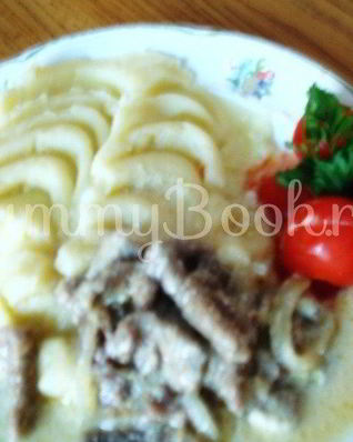 Бефстроганов из говядины