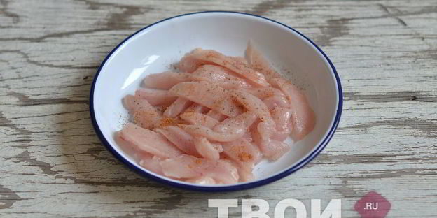 бефстроганов из курицы